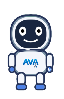 AVA Robot Mascot